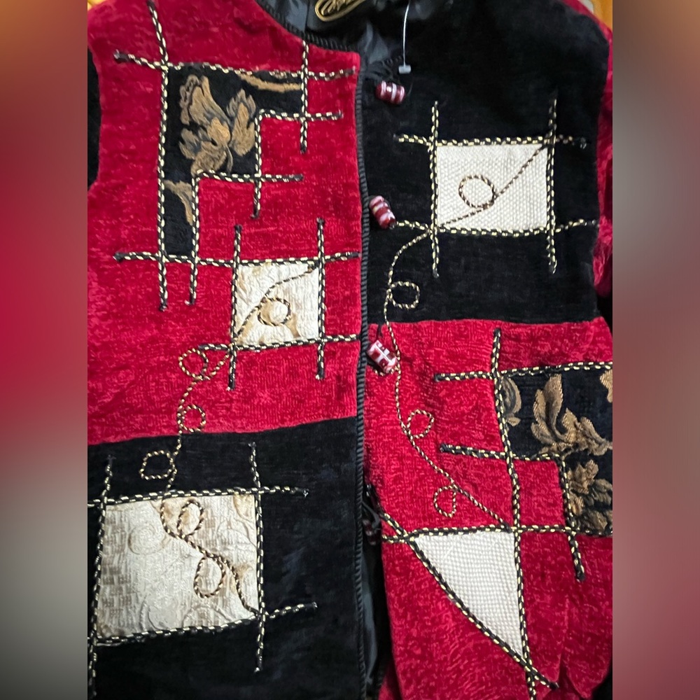 Vintage Patchwork Blazer/Jacket - image 6